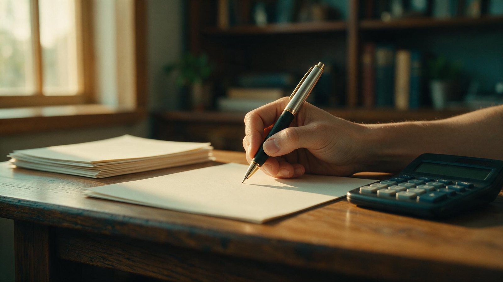 Calculating costs on paper